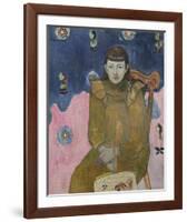 Portrait of a Young Woman, Vaite. Jeanne Goupil 1896-Paul Gauguin-Framed Giclee Print