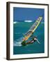 Portrait of a Young Woman Windsurfing-null-Framed Premium Photographic Print