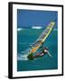 Portrait of a Young Woman Windsurfing-null-Framed Premium Photographic Print