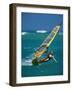 Portrait of a Young Woman Windsurfing-null-Framed Photographic Print