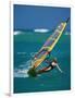 Portrait of a Young Woman Windsurfing-null-Framed Photographic Print