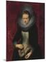 Portrait of a Young Woman with a Rosary-Peter Paul Rubens-Mounted Giclee Print