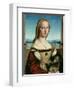 Portrait of a Young Woman with a Unicorn, circa 1505-6-Raphael-Framed Giclee Print