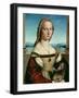 Portrait of a Young Woman with a Unicorn, circa 1505-6-Raphael-Framed Giclee Print