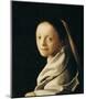 Portrait of a Young Woman-Johannes Vermeer-Mounted Giclee Print