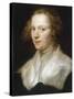 Portrait of a Young Woman-Sir Anthony Van Dyck-Stretched Canvas