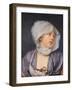 Portrait of a Young Woman-Jean-Baptiste Greuze-Framed Giclee Print