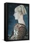 Portrait of a Young Woman-Antonio Pollaiolo-Framed Stretched Canvas