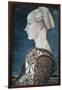 Portrait of a Young Woman-Antonio Pollaiolo-Framed Art Print