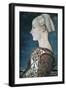 Portrait of a Young Woman-Antonio Pollaiolo-Framed Art Print