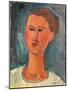 Portrait of a Young Woman-Amedeo Modigliani-Mounted Giclee Print