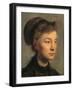 Portrait of a Young Woman-Edgar Degas-Framed Giclee Print