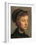 Portrait of a Young Woman-Edgar Degas-Framed Giclee Print