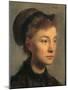 Portrait of a Young Woman-Edgar Degas-Mounted Giclee Print