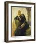 Portrait of a Young Woman-Fritz von Uhde-Framed Giclee Print