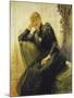 Portrait of a Young Woman-Fritz von Uhde-Mounted Giclee Print