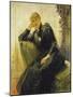 Portrait of a Young Woman-Fritz von Uhde-Mounted Giclee Print