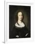 Portrait of a Young Woman-Nicolaes Maes-Framed Art Print