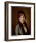 Portrait of a Young Woman-Louis Leopold Boilly-Framed Premium Giclee Print