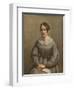 Portrait of a Young Woman-George Richmond-Framed Giclee Print