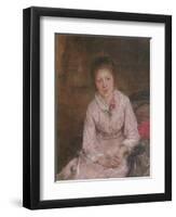 Portrait of a Young Woman-Jules Bastien-Lepage-Framed Giclee Print