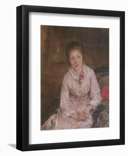 Portrait of a Young Woman-Jules Bastien-Lepage-Framed Giclee Print