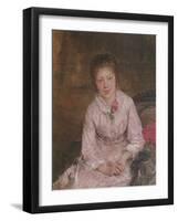 Portrait of a Young Woman-Jules Bastien-Lepage-Framed Giclee Print