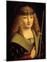 Portrait of a Youth as Saint Sebastian, C1500-Giovanni Antonio Boltraffio-Mounted Giclee Print