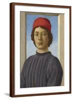 Portrait of a Youth, C.1485-Filippino Lippi-Framed Giclee Print