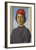 Portrait of a Youth, C.1485-Filippino Lippi-Framed Giclee Print