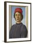 Portrait of a Youth, C.1485-Filippino Lippi-Framed Giclee Print