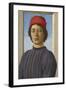 Portrait of a Youth, C.1485-Filippino Lippi-Framed Giclee Print