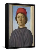 Portrait of a Youth, C.1485-Filippino Lippi-Framed Stretched Canvas