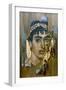Portrait of a Youth in a Gold Wreath, Fayum Mummy Portrait, Romano-Egyptian, Early 2nd Century-null-Framed Giclee Print