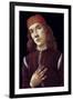 Portrait Of A Youth-Sandro Botticelli-Framed Giclee Print