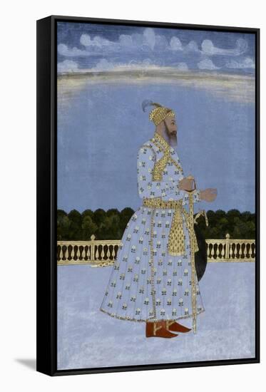 Portrait of Aa'Adat Allah Khan Burhan Al-Mulk-null-Framed Stretched Canvas