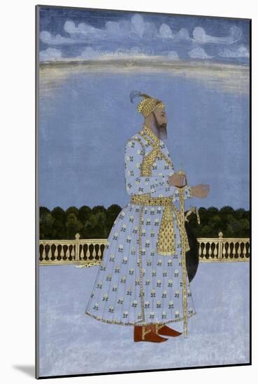 Portrait of Aa'Adat Allah Khan Burhan Al-Mulk-null-Mounted Giclee Print