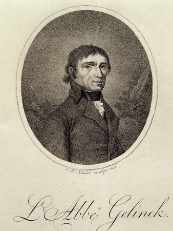 'Portrait of Abbot Josef Gelinek' Giclee Print