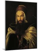 Portrait of Abd-El-Kader-null-Mounted Giclee Print