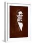 Portrait of Abe Lincoln-Thomas Hicks-Framed Art Print