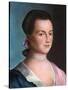 Portrait of Abigail Adams after a Painting-Benjamin Blythe-Stretched Canvas