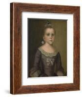 Portrait of Abigail Gowen, 1763-Joseph Badger-Framed Giclee Print