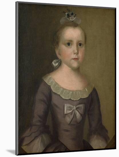 Portrait of Abigail Gowen, 1763-Joseph Badger-Mounted Giclee Print