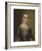 Portrait of Abigail Gowen, 1763-Joseph Badger-Framed Giclee Print