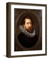 Portrait of Abraham Bloemaert (1566-165), 1609-Paulus Moreelse-Framed Giclee Print