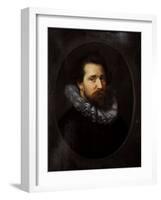 Portrait of Abraham Bloemaert (1566-1651), 1609, by Paulus Moreelse (1571-1638). Netherlands-Paulus Moreelse-Framed Giclee Print