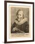 Portrait of Abraham Bloemaert, Engraved by Johannes Meyssens-Hendrick Bloemaert-Framed Giclee Print