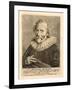 Portrait of Abraham Bloemaert, Engraved by Johannes Meyssens-Hendrick Bloemaert-Framed Giclee Print