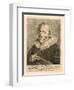 Portrait of Abraham Bloemaert, Engraved by Johannes Meyssens-Hendrick Bloemaert-Framed Giclee Print