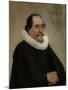 Portrait of Abraham De Potter, Amsterdam Silk Merchant-Carel Fabritius-Mounted Art Print